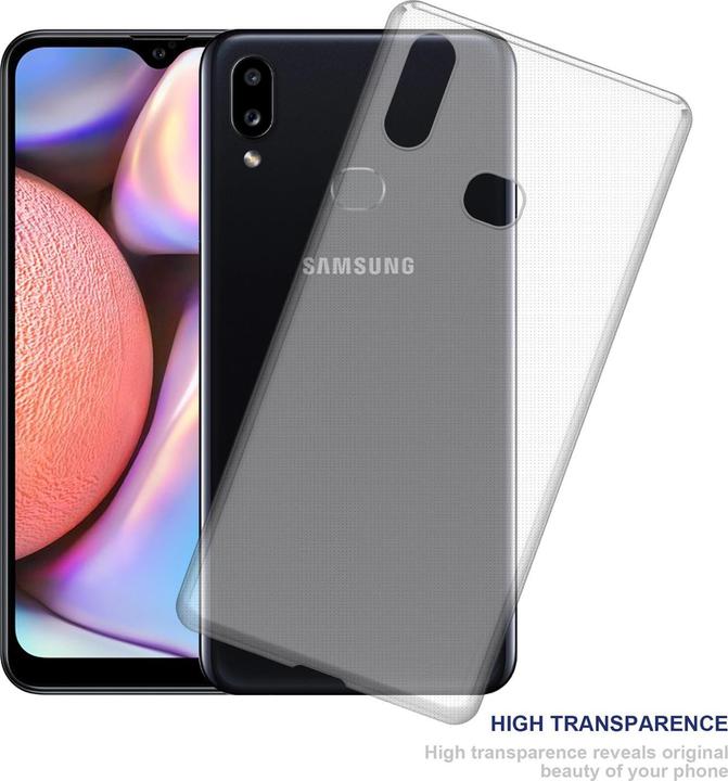 Actual product image Cadorabo TPU Ultra Slim AIR Cover (Samsung Galaxy A10s, Samsung Galaxy M01s)