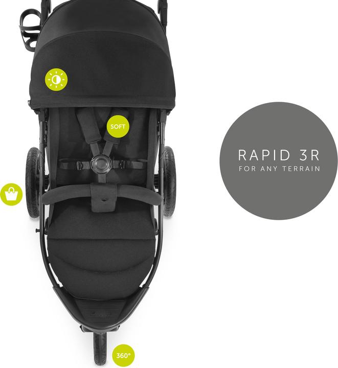 Produktbild Hauck Rapid 3R Black