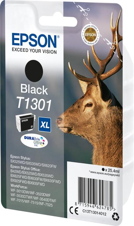 Produktbild Epson T1301 DuraBrite Ultra (BK)