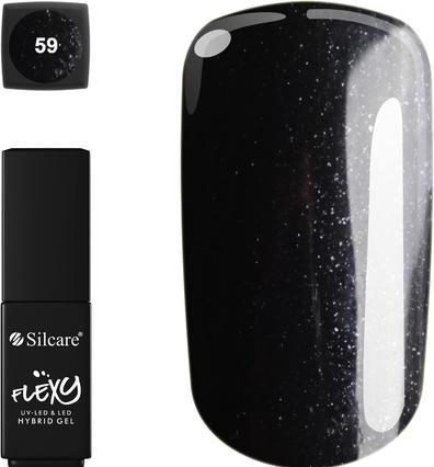 Actual product image Silcare Flexy Hybrid Gel Hybrid Lacquer 59 4.5G (59, Gel-Effect Nail Polish)