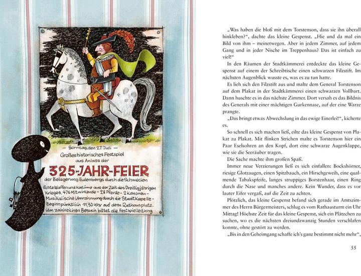 Actual product image Das kleine Gespenst (German, Mathias Weber, Otfried Preussler, 2023)