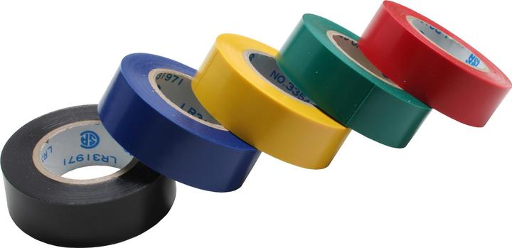 Immagine prodotto Aquatuning Nastro isolante a 5 pezzi (18 mm)