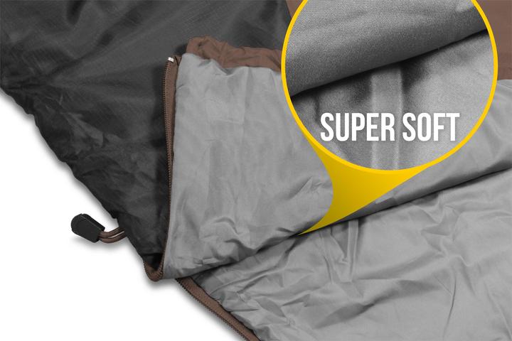 Actual product image Normani Ultralight sleeping bag (zip left) Runty (210 cm)