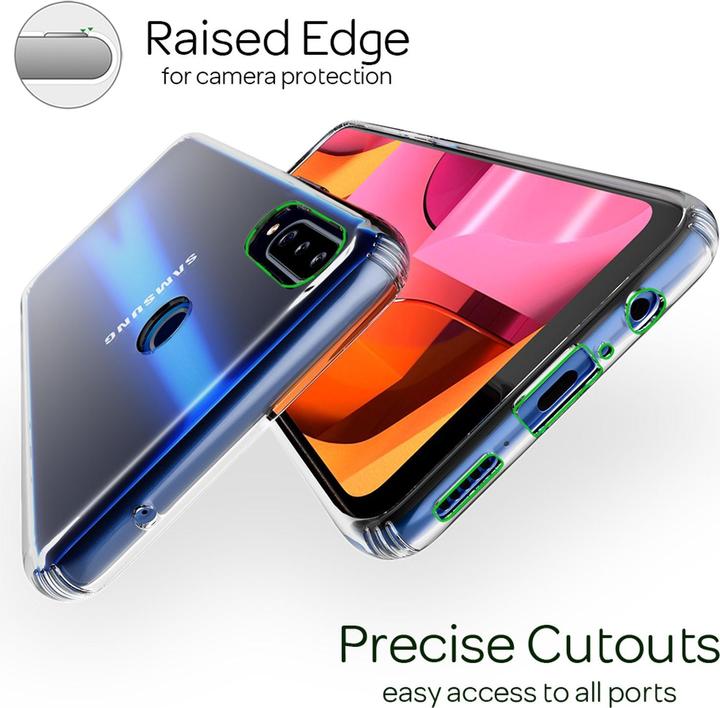 Actual product image Nalia Cover transparent (Samsung Galaxy A20s)