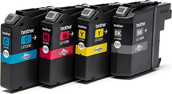 Actual product image Brother LC-123VALBP Value Pack (M, FC, Y, C)