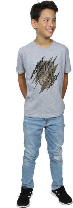 Immagine prodotto T-shirt Garçons Pantera Nera Testa d'oro (152, 158)