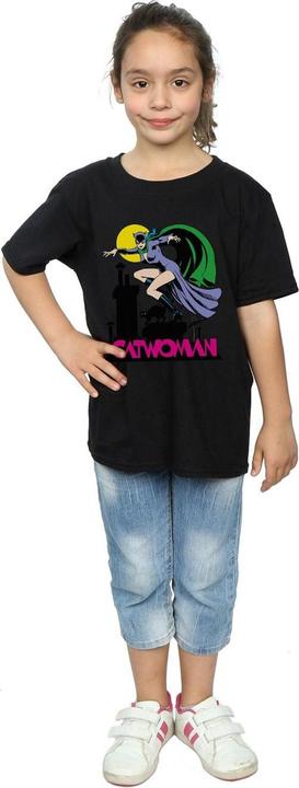 Image du produit - T-shirt CATWOMAN TEXT LOGO - Fille (128)