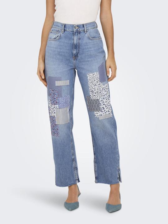 Produktbild Only ONLROBYN Mittlere Taille Gerade geschnitten Jeans Baggy Fit Jeans (W31/L32)