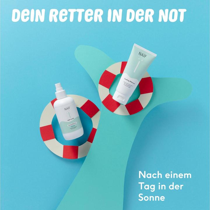 Actual product image Naïf Baby & Kids Aftersun Spray (Spray, 175 ml)