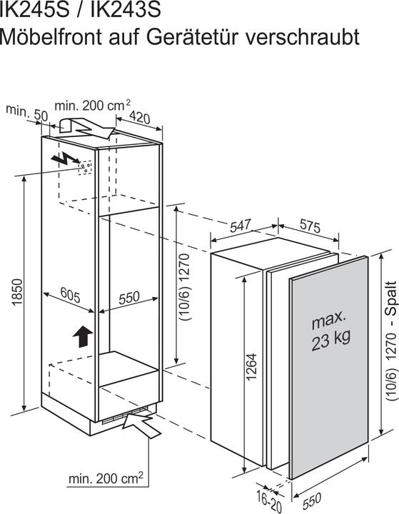 Image du produit Electrolux IK245SR (214 l)