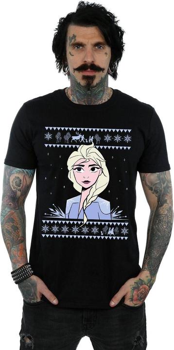 Immagine prodotto Disney Frozen 2 Elsa Christmas Maglietta Uomo (S)