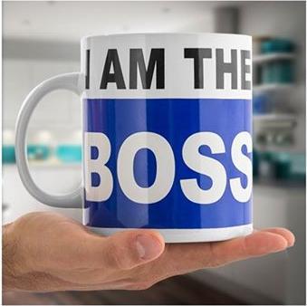 Ootb Mug XL I Am the Boss (1 ml, 1 x)