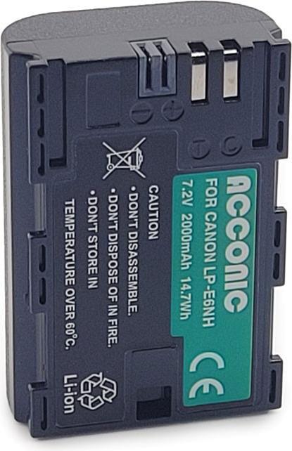 Acconic LP-E6NH (Rechargeable battery)