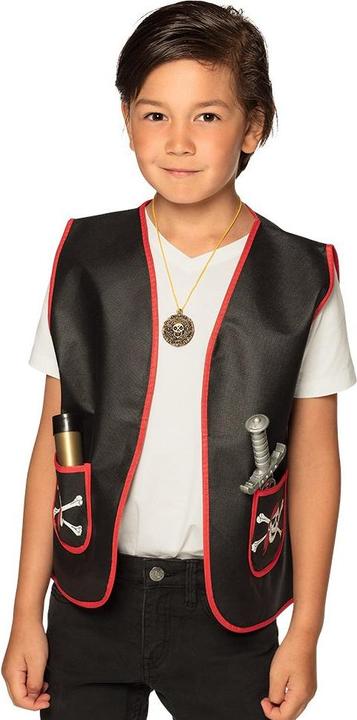 Actual product image Boland Piratenweste für Kinder (110, 116, 122, 128, 115 A, 120 B, 125 B)