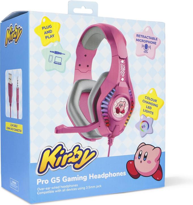 Immagine prodotto OTL Cuffie da gioco PRO G5 - Kirby (KB1002) (Cablato)