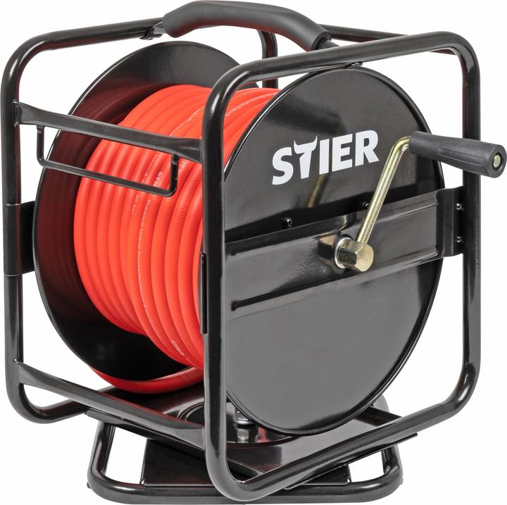 Actual product image Stier Compressed air hose reel SBT-30