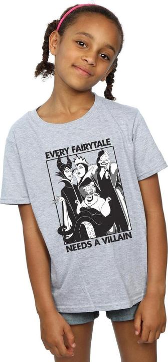 Image du produit Disney - T-shirt EVERY FAIRY TALE NEEDS A VILLAIN - Fille (152, 158)