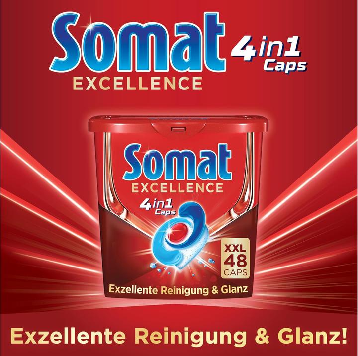 Produktbild Somat Excellence 4in1 (Tabs, Caps, 48 x)