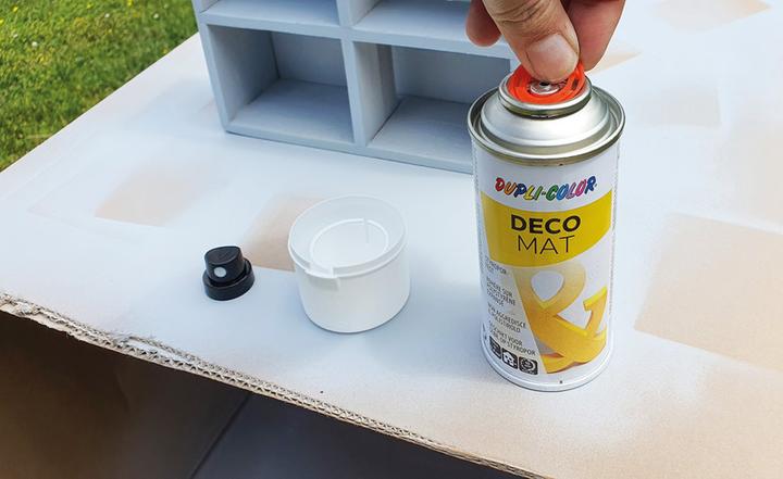 Actual product image Dupli-Color Deco-Mat (Gentian blue matt, 0.15 l)