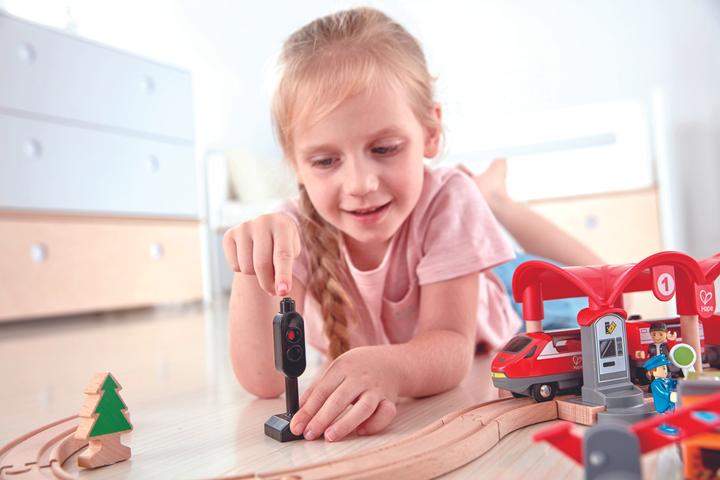 Actual product image Hape Busy city