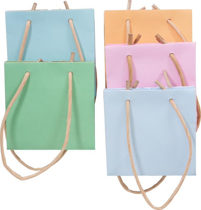 Image du produit VBS Sacs en papier "Pastel", set de 5, 8,5cm (Coffret cadeau, 5 x)