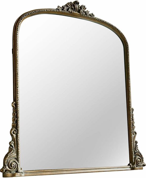 Actual product image Loberon Mirror Mambero antique gold (99 x 101 cm)