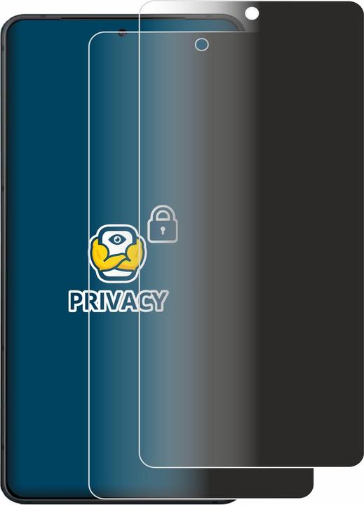 Productafbeelding BROTECT Anti-spionnetje privacyfolie Beschermfolie tegen blauw licht (2 Stuk, Asus Zenfone 11 Ultra)