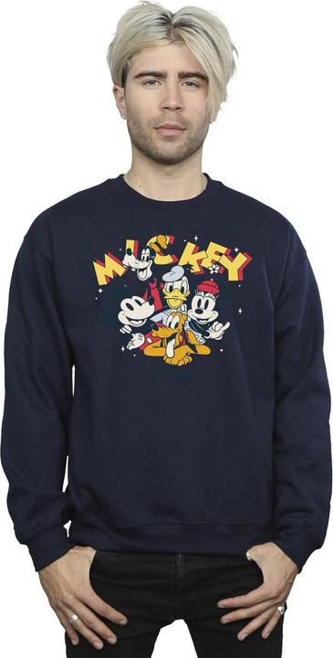 Actual product image Disney Mens Mickey Mouse Group Sweatshirt (L)