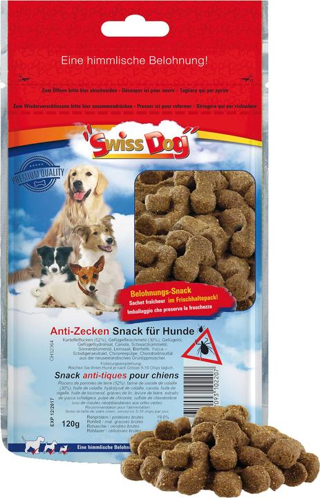 Actual product image SwissDog Anti-tick (Adult, 1 pcs., 120 g)