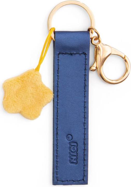 Image du produit Magni NICI Schlüsselanhänger Wundersammler Kunstlederband mit Stern blau 10cm