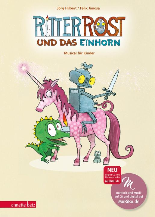 Produktbild Ritter Rost und das Einhorn (Deutsch, Felix Janosa, Jörg Hilbert, 2019)