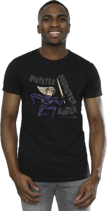 Actual product image Netflix Mens The Witcher Mutated Hunter T-Shirt (XXL)