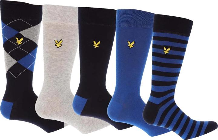 Produktbild Lyle and Scott Kleid Socken (5erPack) (5er Pack, 40.5 - 45.5)
