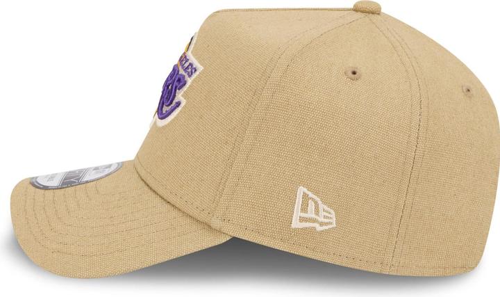 Image du produit New Era A-Frame Trucker Lin Cap - Los Angeles Lakers beige (Taille unique)