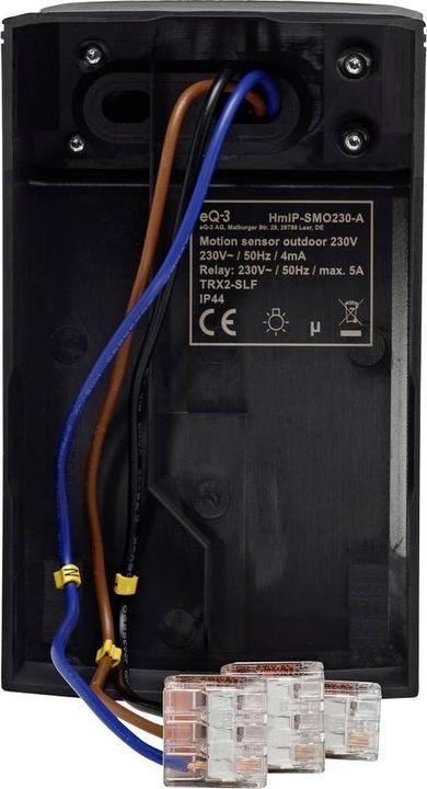 Image du produit EQ-3 Homematic IP Détecteur de mouvement avec actionneur de commutation - extérieur anthracite (20 m)
