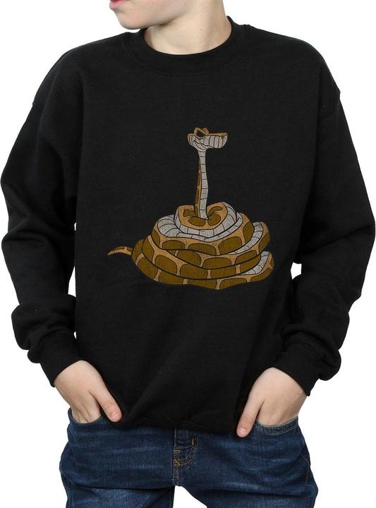 Actual product image Disney Boys The Jungle Book Classic Kaa Sweatshirt (116)