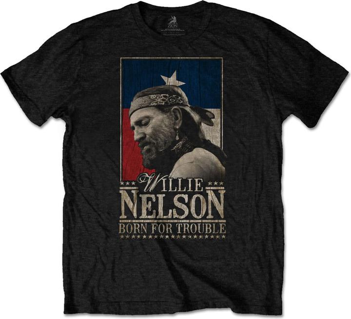 Actual product image Willie Nelson Born For Trouble (S)