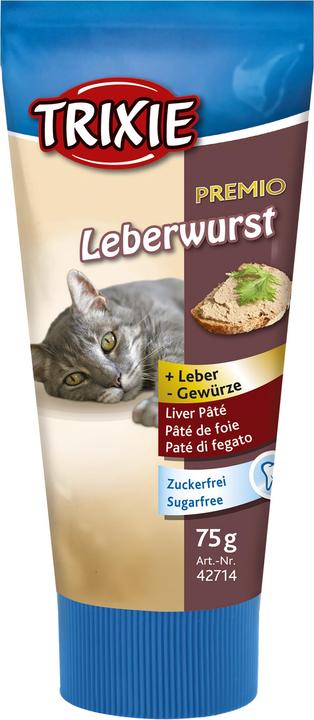 Produktbild Trixie Premio Leberwurst für Katzen (Adult, 1 Stk., 75 g)