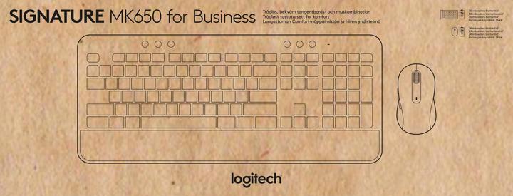 Actual product image Logitech Mk650 For Business Offwhiteus (US, Wireless)