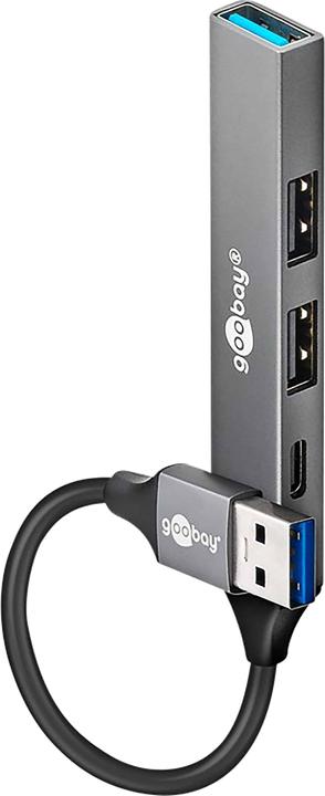 Goobay 74458 (USB-A, 4 Porti)