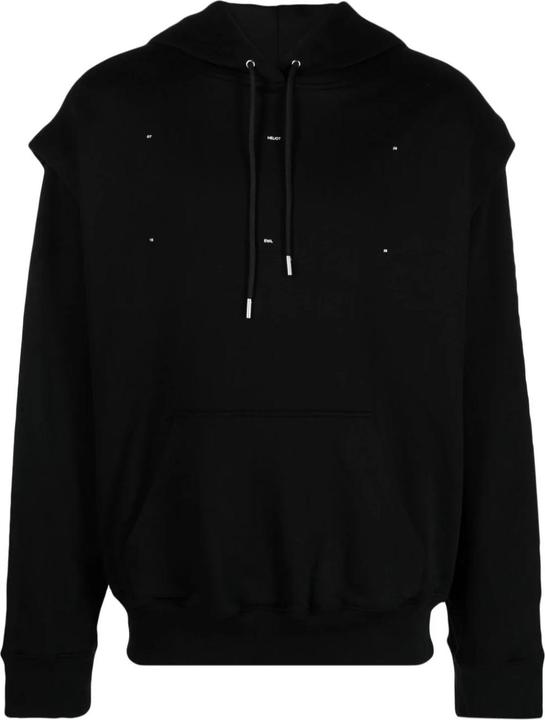 Heliot emil Outline Logo Hoodie