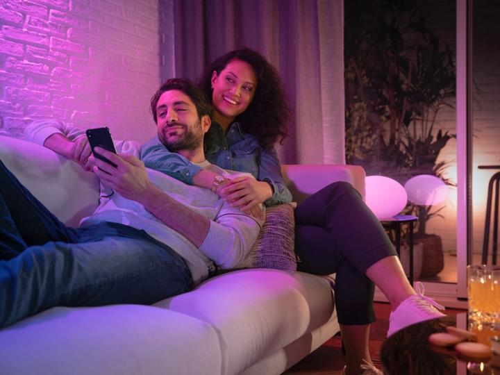 Image du produit Philips Hue Set de démarrage White & Color Ambiance (GU10, 5.70 W, 350 lm, 3 x, G)