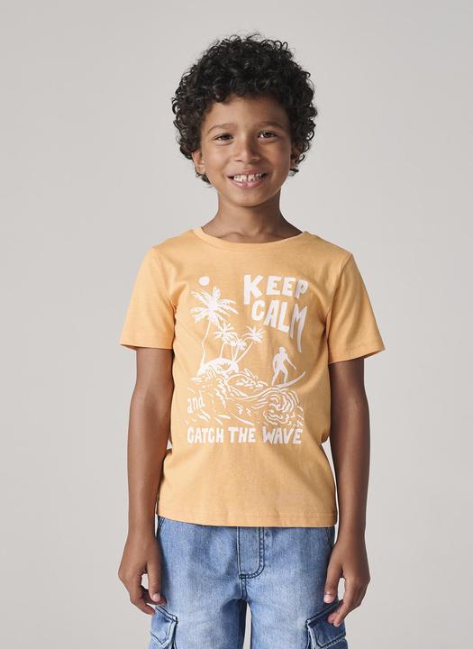 Immagine prodotto Vertbaudet Jungen T-Shirt BASIC mit Print vorn (92)