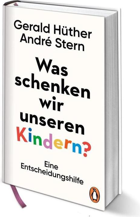 Productafbeelding Was schenken wir unseren Kindern? (Duits, Gerald Hüther, André Stern, 2019)
