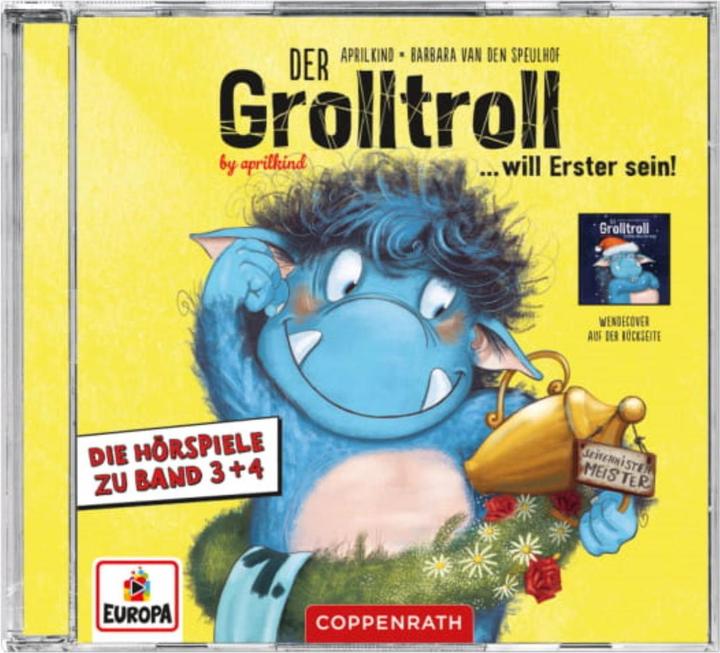 Produktbild Der Grolltroll will Erster sein & Der Grolltroll - Schöne Bescherung! (CD) (Barbara van den Speulhof, Aprilkind, Kai Hohage, Deutsch)