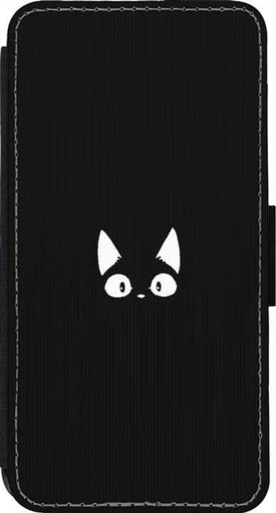 Image du produit PhoneLook Coque Wallet noir Funny cat on black (Apple iPhone 13 Pro)