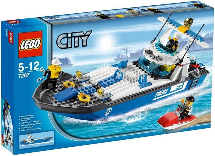 Actual product image LEGO City 7287 Polizeiboot-Spielset (7287, LEGO City)