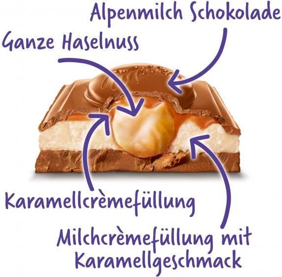 Actual product image Milka Mmmax Toffee Whole Nut (300 g)