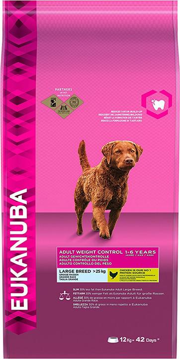 Produktbild Eukanuba Dog Weight Control Large (Adult, 1 Stk., 15000 g)