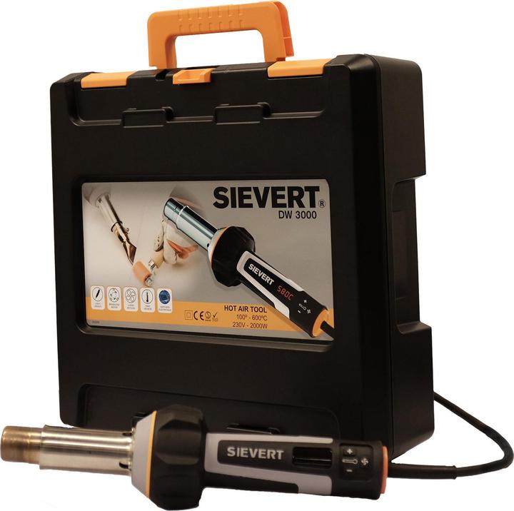 Produktbild Sievert Heissluftgebläse inkl. Koffer 2000 W Hei